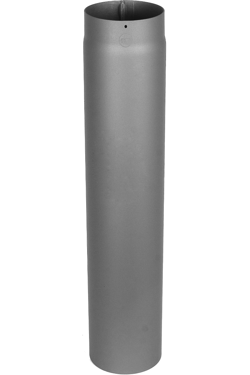 dickwandiges Längenelement 1000 mm aus Stahl, gussgrau senothermlackiert